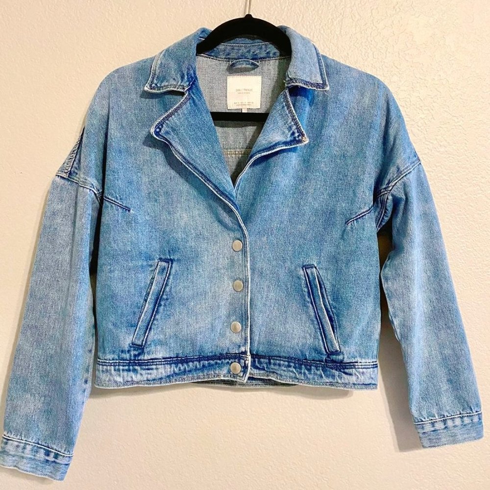 Zara Denim Jacket with full sleeves